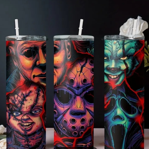 Halloween 20 oz tumbler - Picture 1 of 3